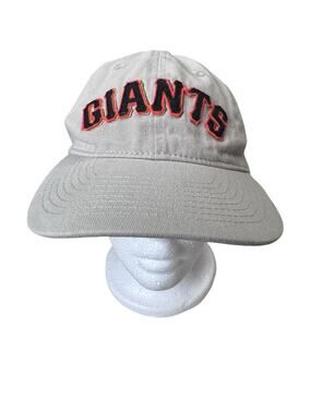 SF Giants Tan Baseball Cap Dreyers Adjustable One Size Adult Cotton California